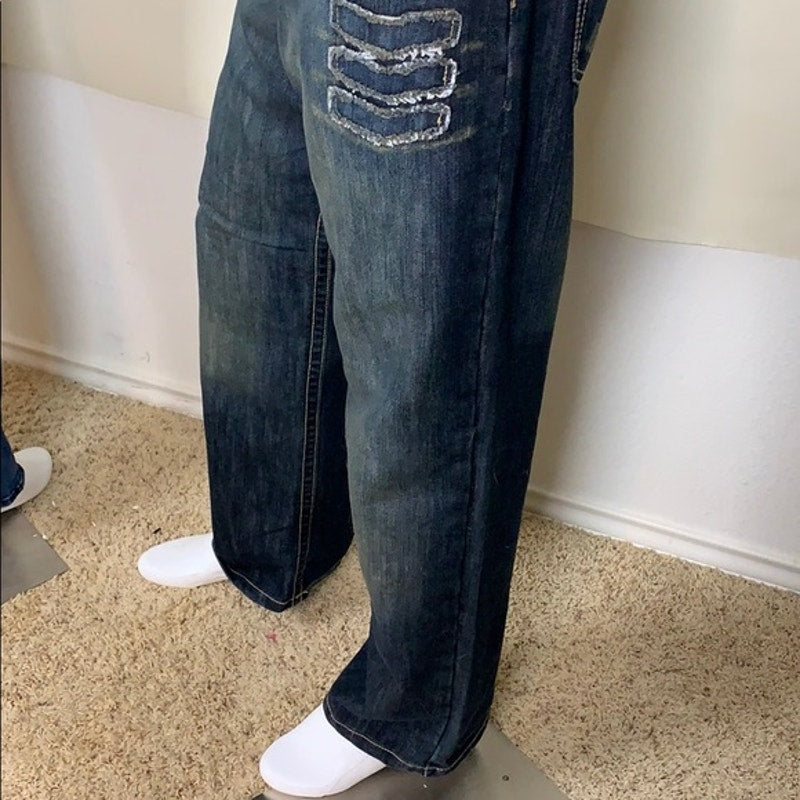 Men’s Jordan Craig distressed denim size 34x30