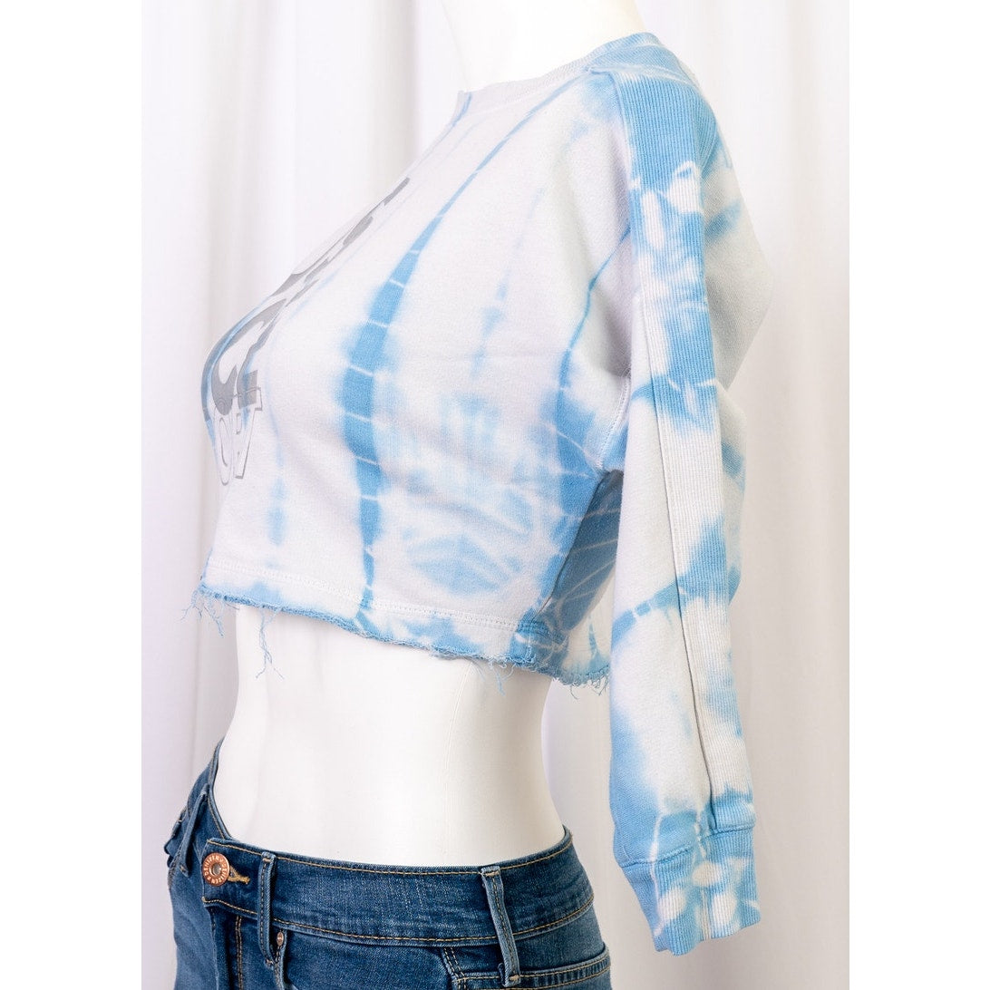 Blue Justice Tie-dye pullover Sport top size 6