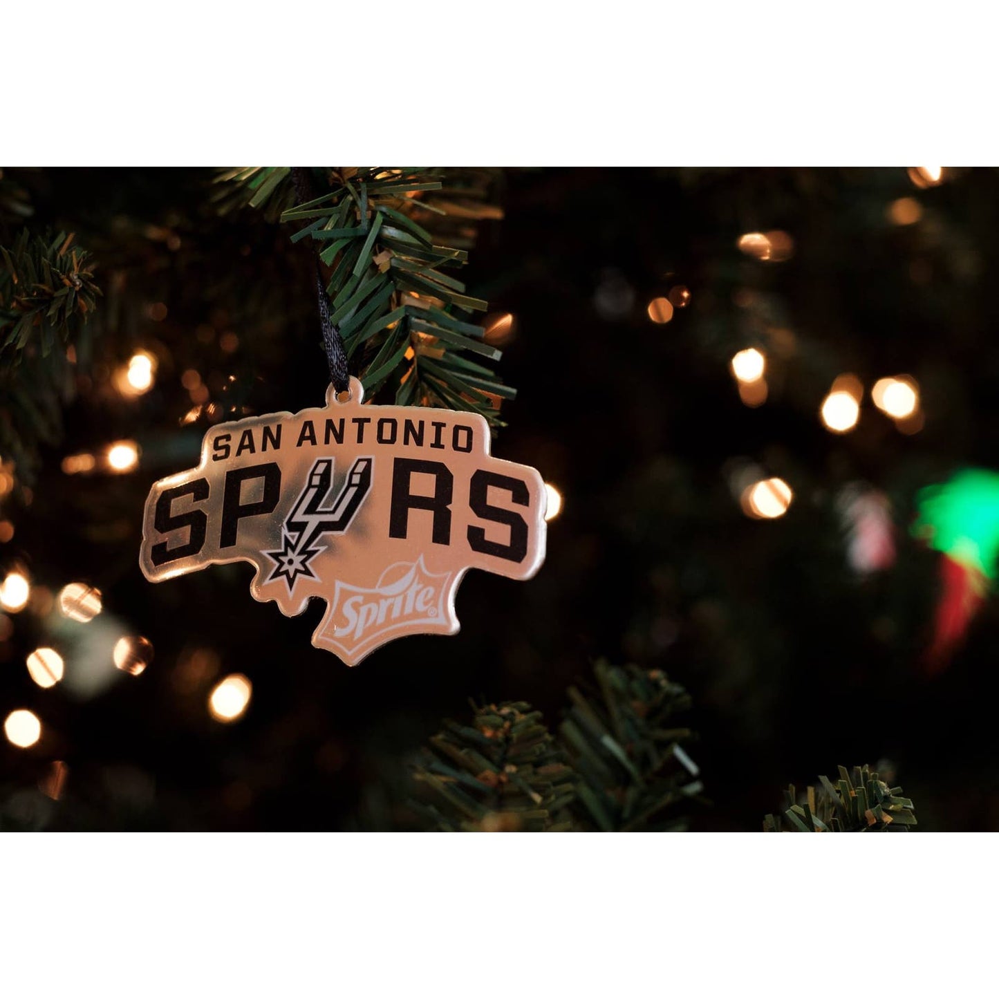 San Antonio Spurs limited edition holiday ornament from Sprite 2018