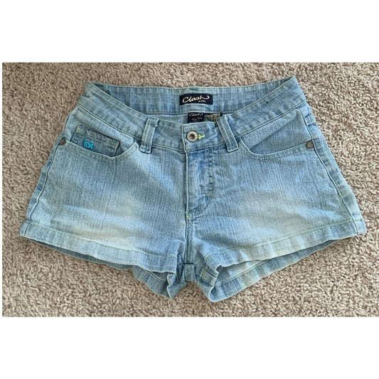 Vintage Y2K Clash low rise daisy duke shorts sz 1