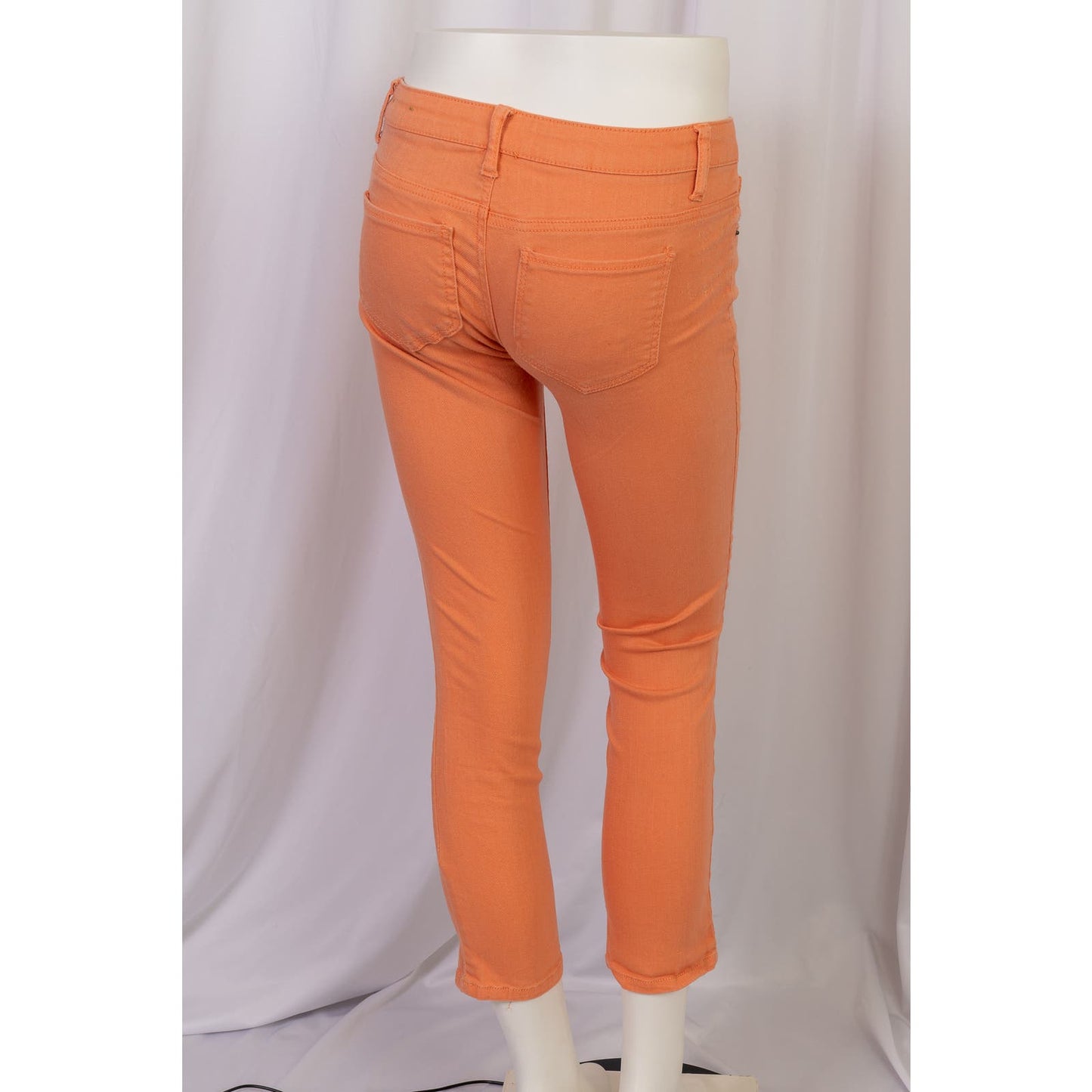 Jr's Orange dream Mossimo capri cut skinny jeans size 3