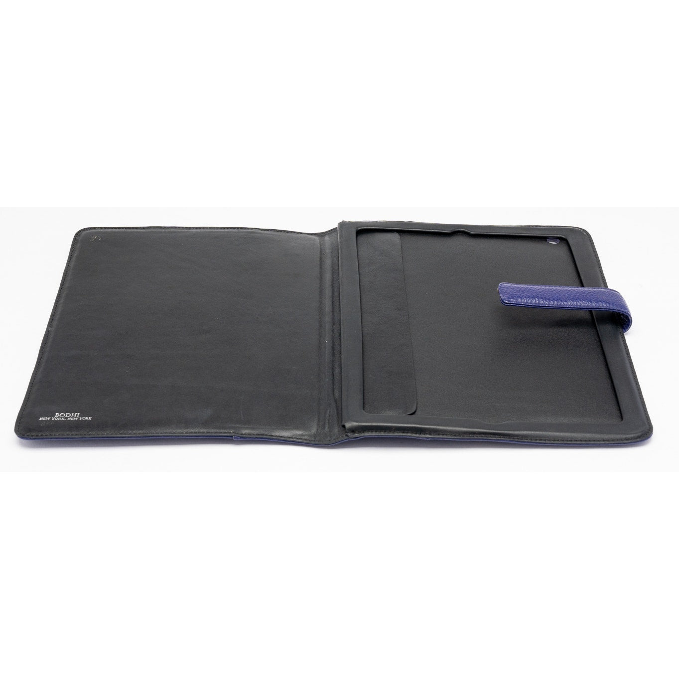 BODHI Italian Leather Carrying Case Tab Easel for iPad in Purple