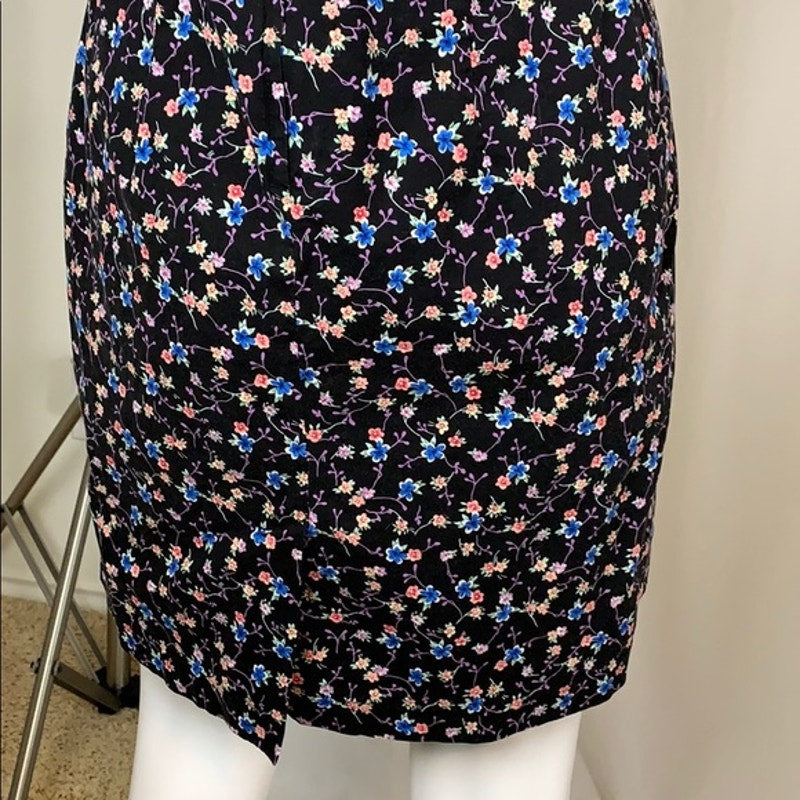 Women’s Coco Bianco floral spring shift dress sz 12