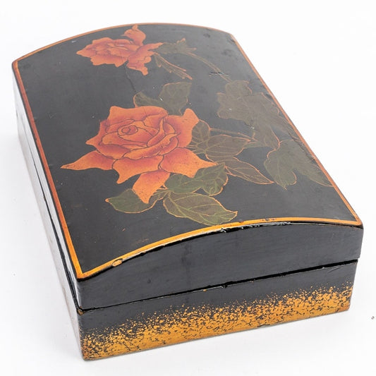 Vintage Chinese Lacquered nesting box