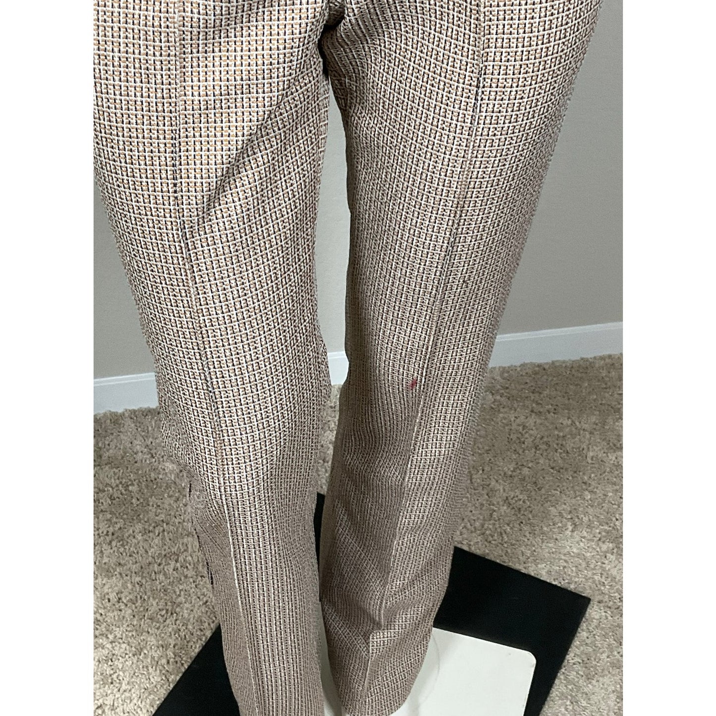 Vintage 50's H Bar C California Ranchwear Khaki Tweed pants sz 26"