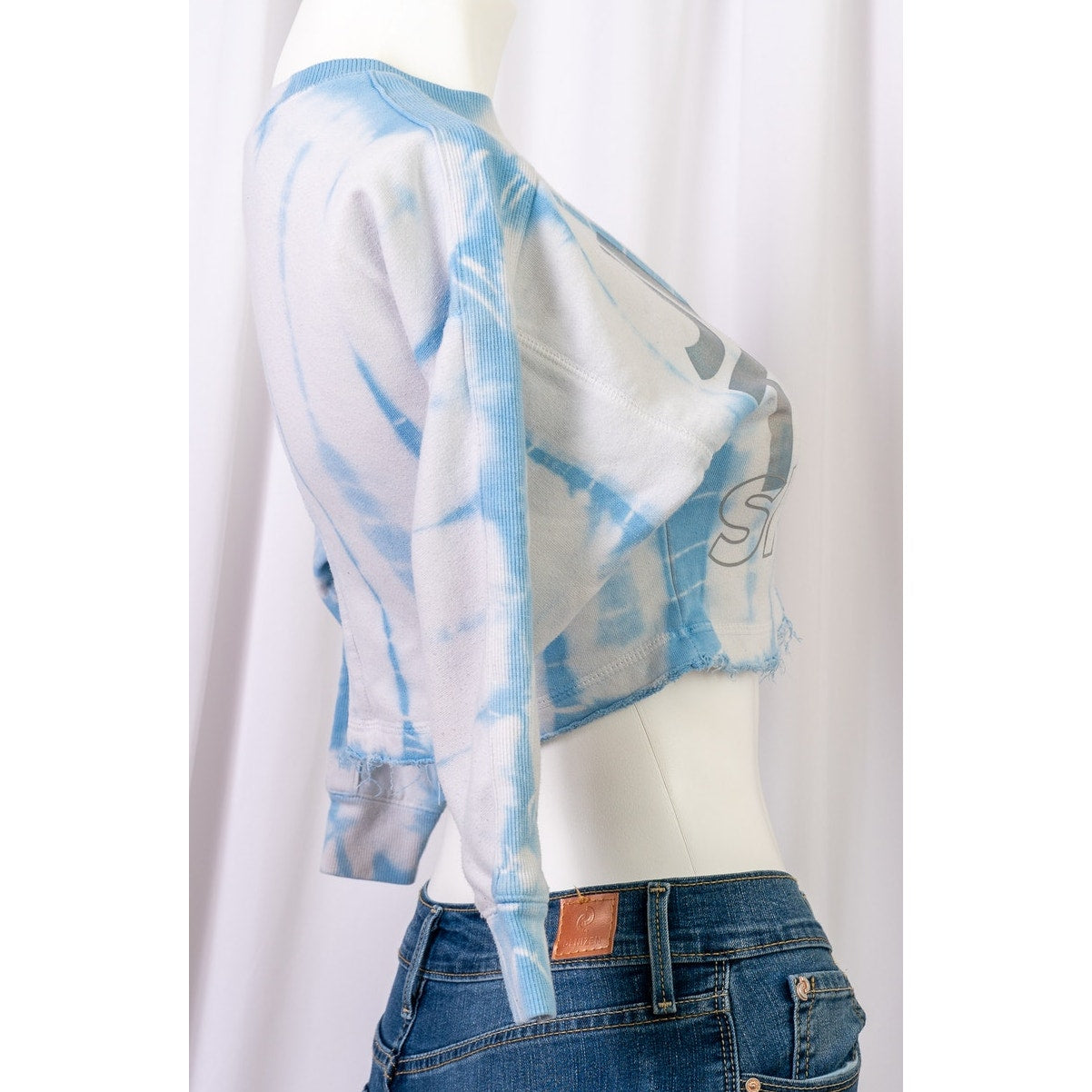 Blue Justice Tie-dye pullover Sport top size 6