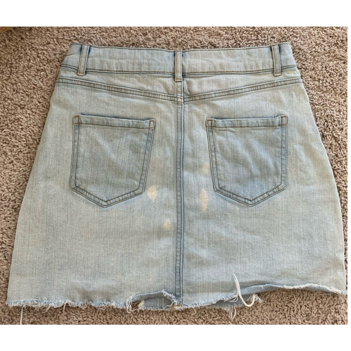 Wild Fable Women's High-Rise Denim Mini Skirt sz 8