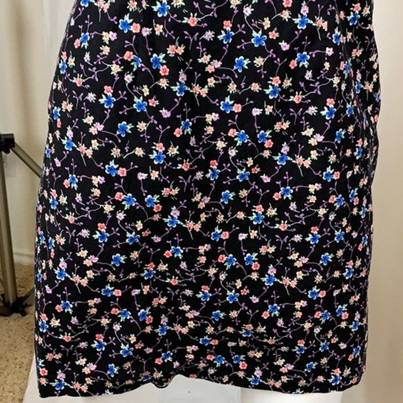 Women’s Coco Bianco floral spring shift dress sz 12