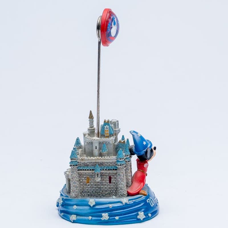 Disney Castle With Mickey Mouse Photo and Note Holder "Where magic lives"