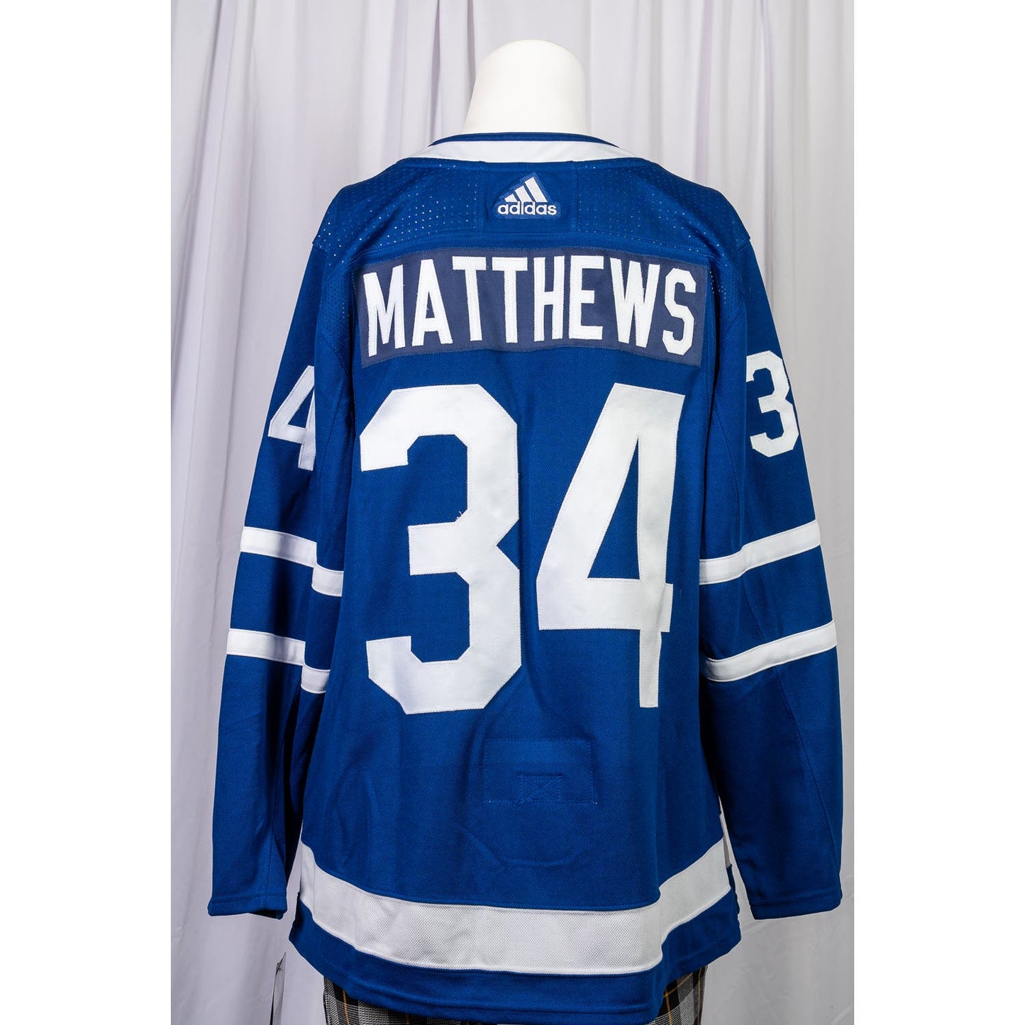 Men's Toronto Maple Leafs Auston Matthews Adidas Home Primegreen Authentic SZ 52