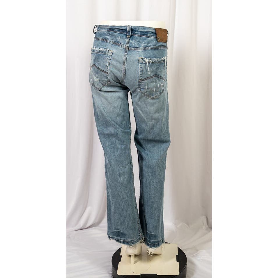 Armani Exchange Vintage Jeans Chopper Distressed Jeans 32 short