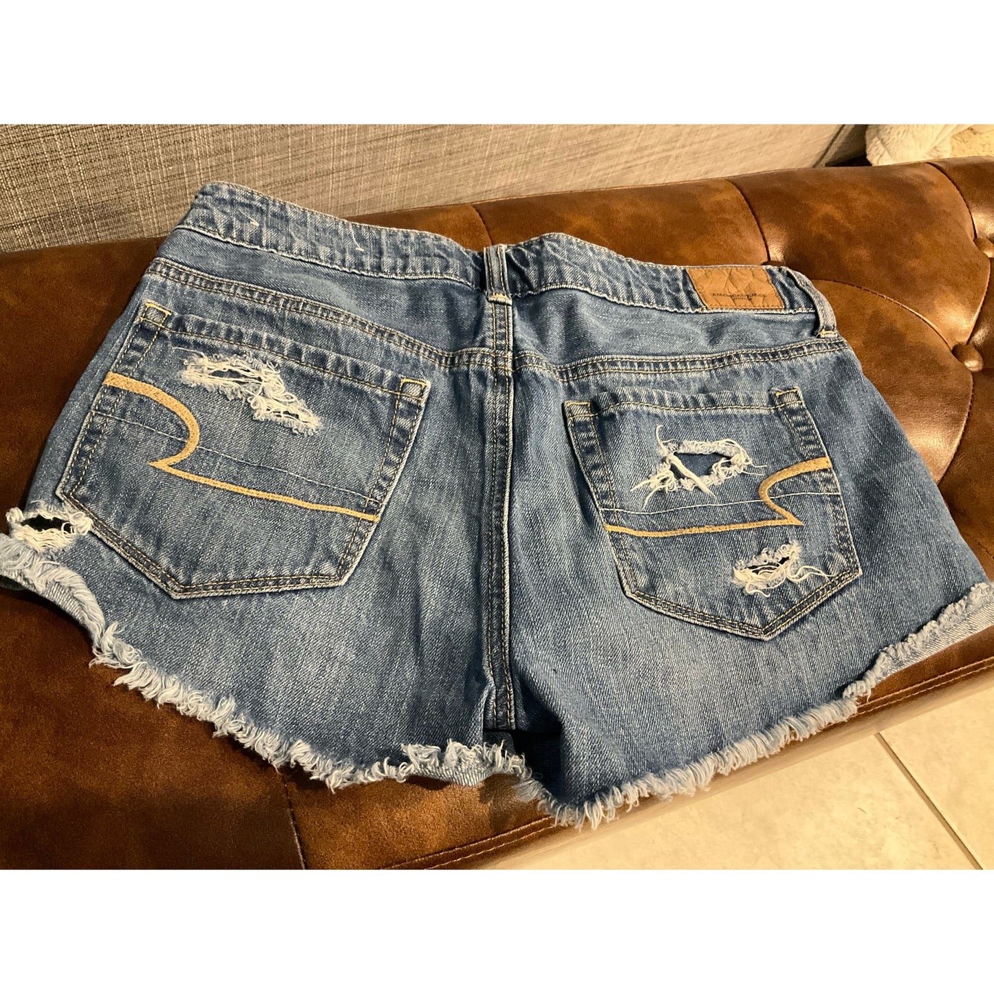 American Eagle Tomgirl Shortie Shorts size 2