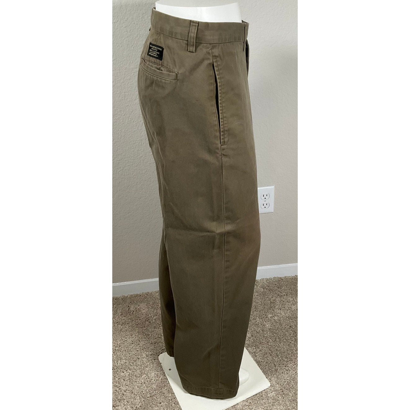 Vintage Y2K Banana Republic baggy fit "Gavin" Chinos sz 35/30