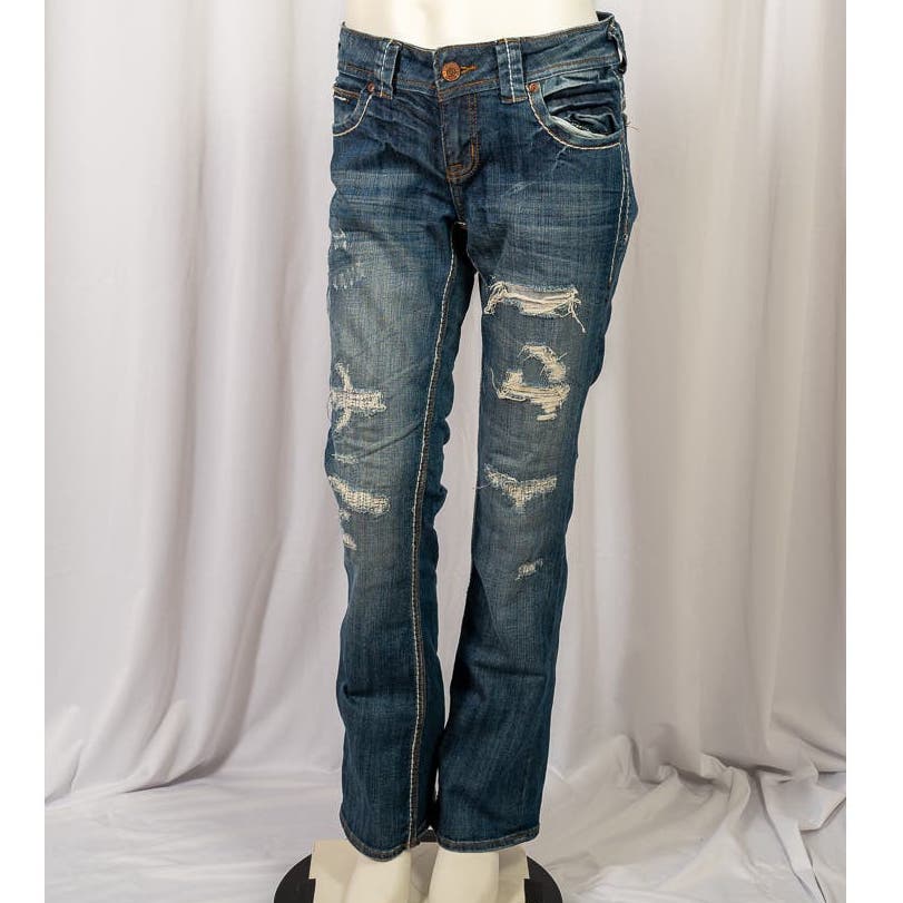 Yaso distressed Boot Cut - Quality Jeans size 5/6 NWOT