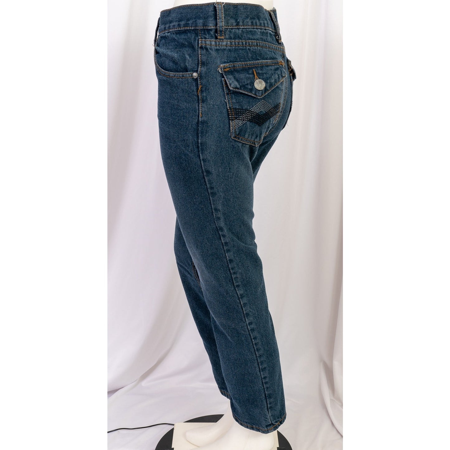 Agile Jeans Dark Blue Denim Women's Jrs Size 14