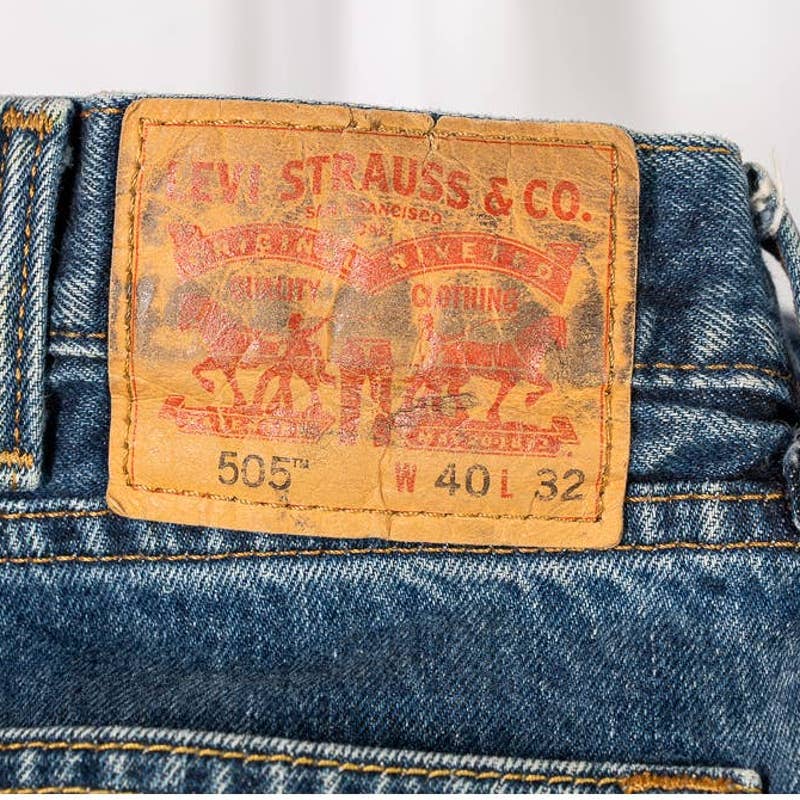 Vintage 90's Levi's 505 boot cut jeans size 40X32 - Magically Funky Austin Resale & Thrift