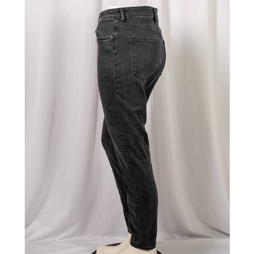 H&M Skinny High rise black Jeans size 8