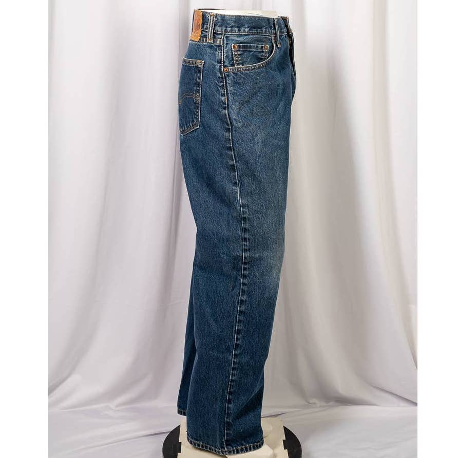 Vintage 90's Levi's 505 boot cut jeans size 40X32 - Magically Funky Austin Resale & Thrift