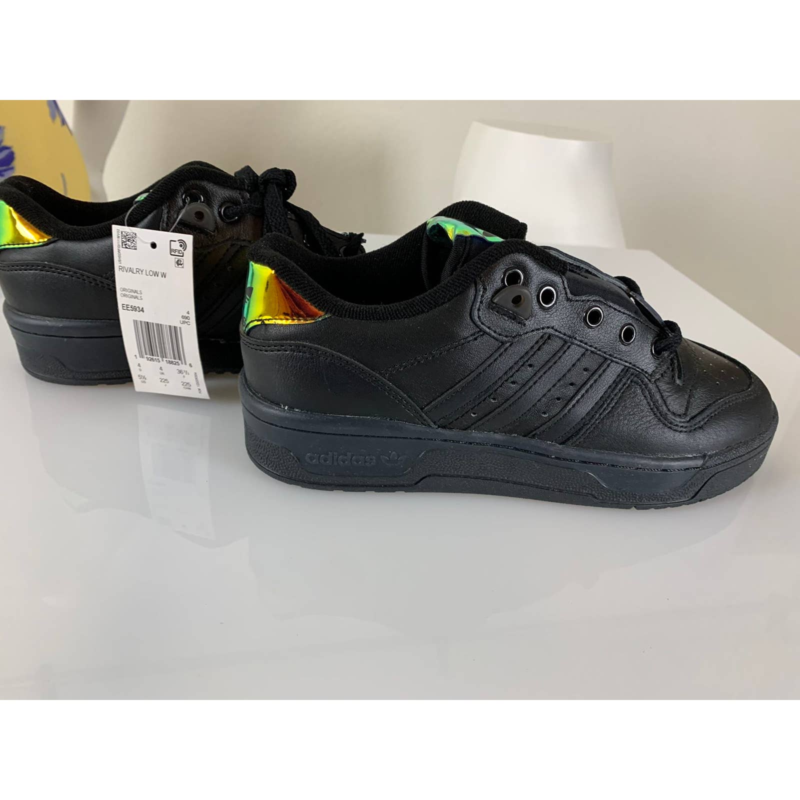 Adidas hologram Rivalry low top sneakers limited edition 5.5 - Magically Funky Austin Resale & Thrift