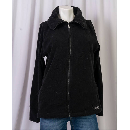 Calvin Klein Performance Black Fleece Jacket women's sz M