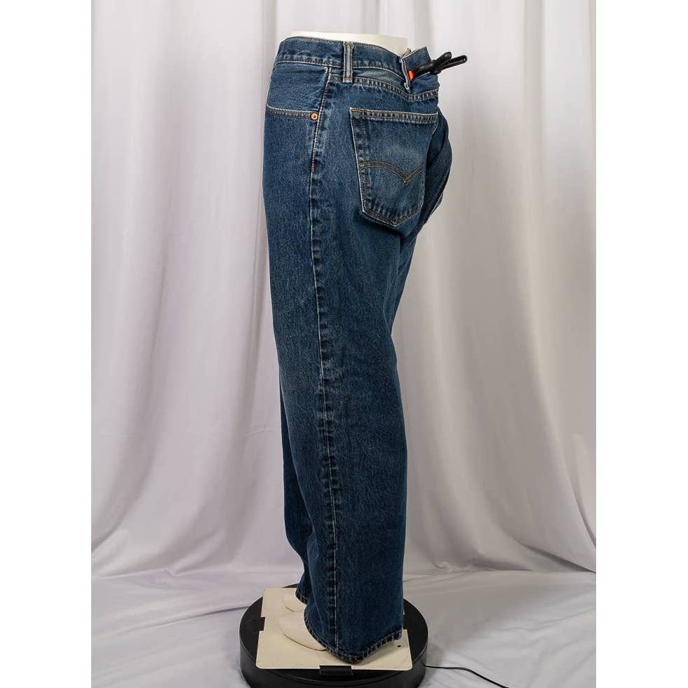 Vintage 90's Levi's 505 boot cut jeans size 40X32 - Magically Funky Austin Resale & Thrift