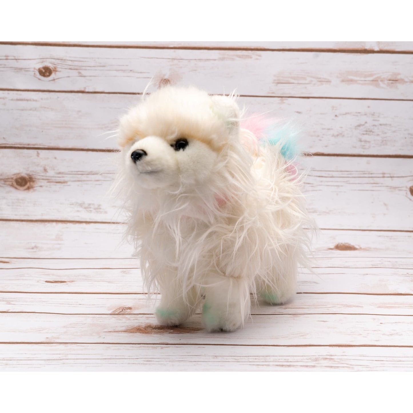 FAO Schwarz Fancy Pomeranian stuffed animal