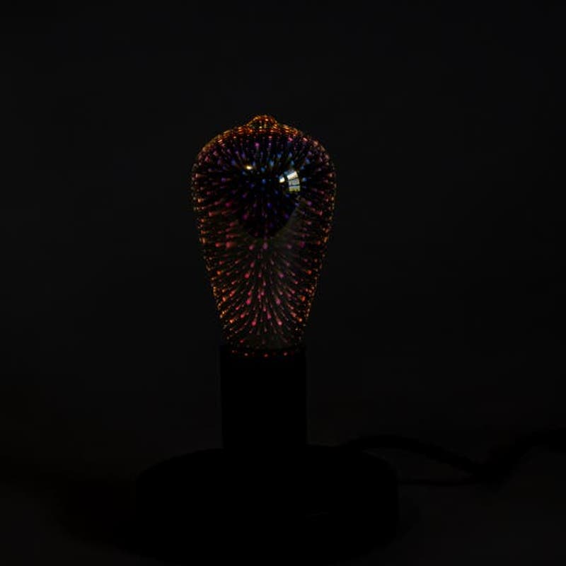 Infinity Fireworks light bulb and outlet