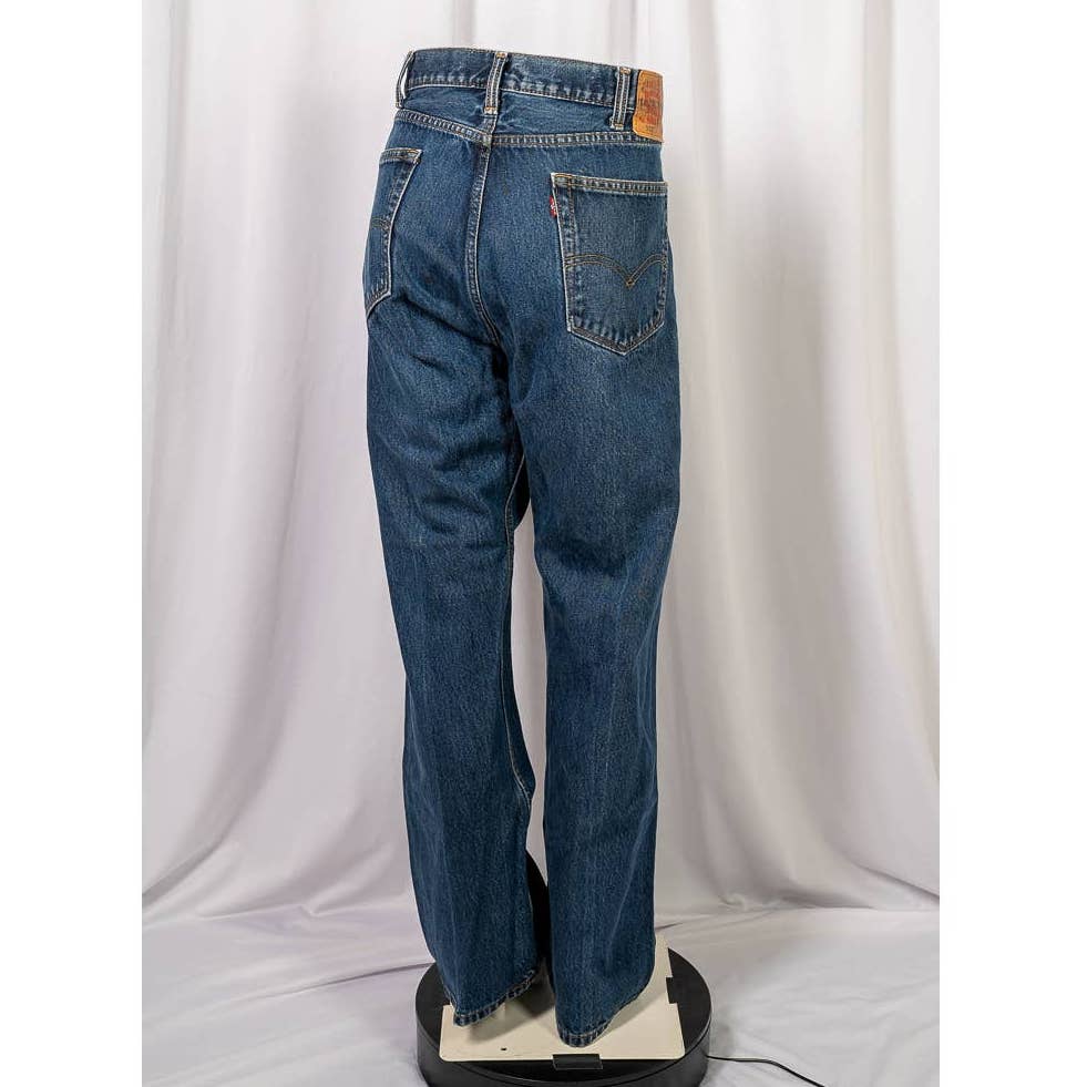 Vintage 90's Levi's 505 boot cut jeans size 40X32 - Magically Funky Austin Resale & Thrift