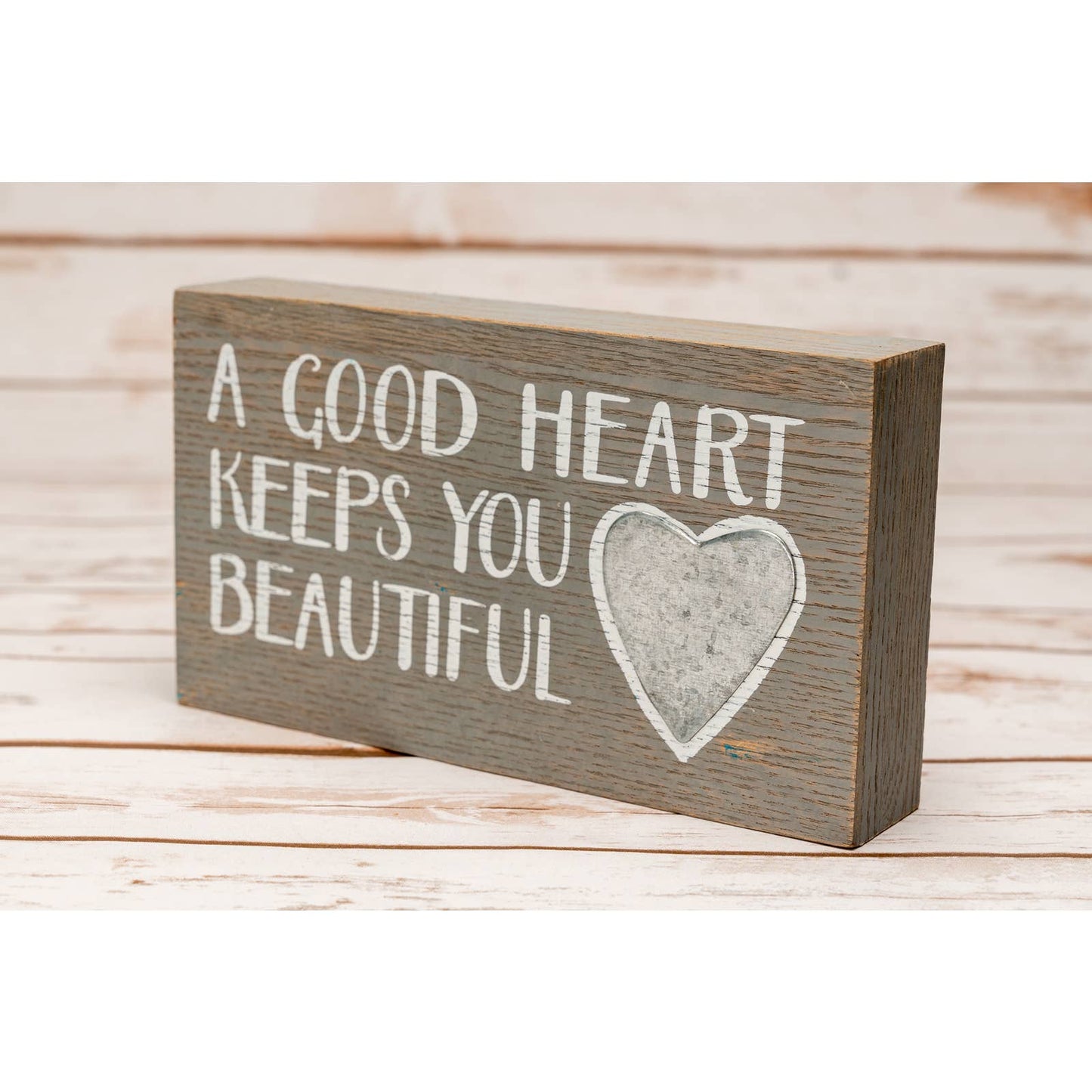 Wall Decor - A good heart keeps you beautiful - Magically Funky Austin Resale & Thrift