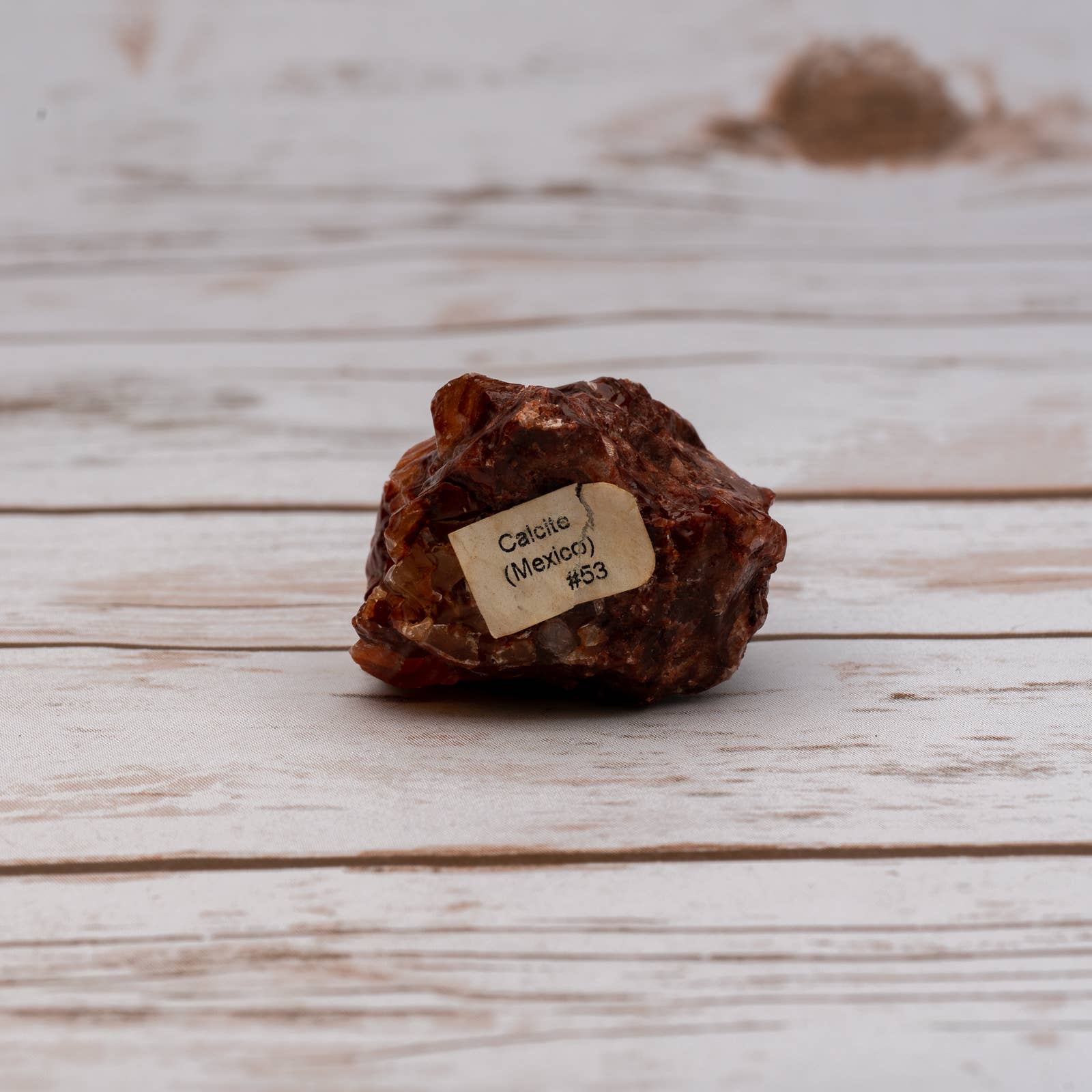 Red Calcite from Mexico - Magically Funky Austin Resale & Thrift