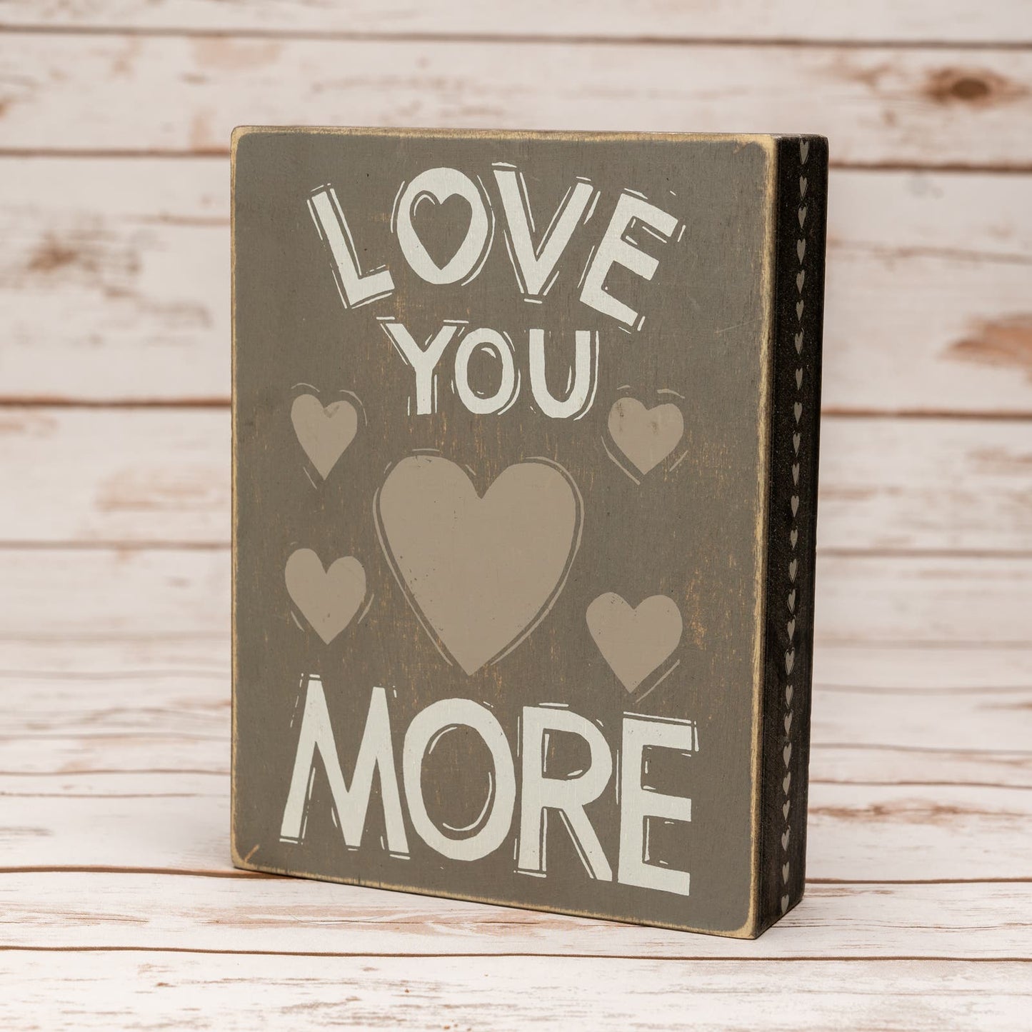 Love you more - wall decor